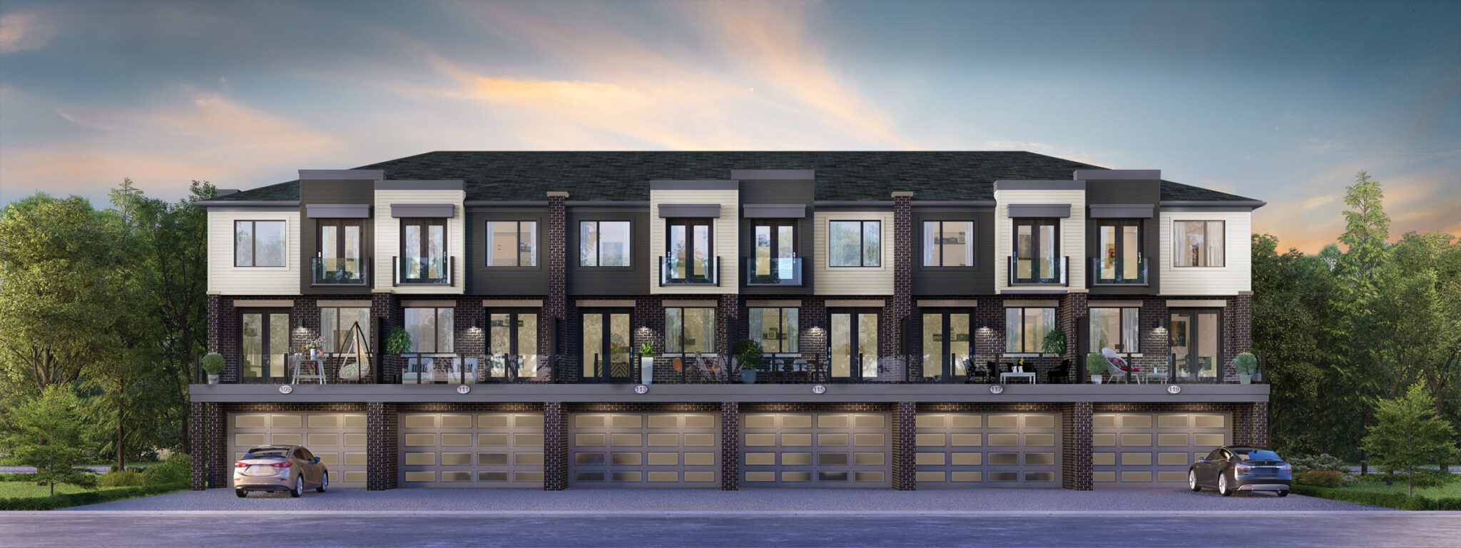 Brooklin Heights — rendering courtesy of Sorbara Group