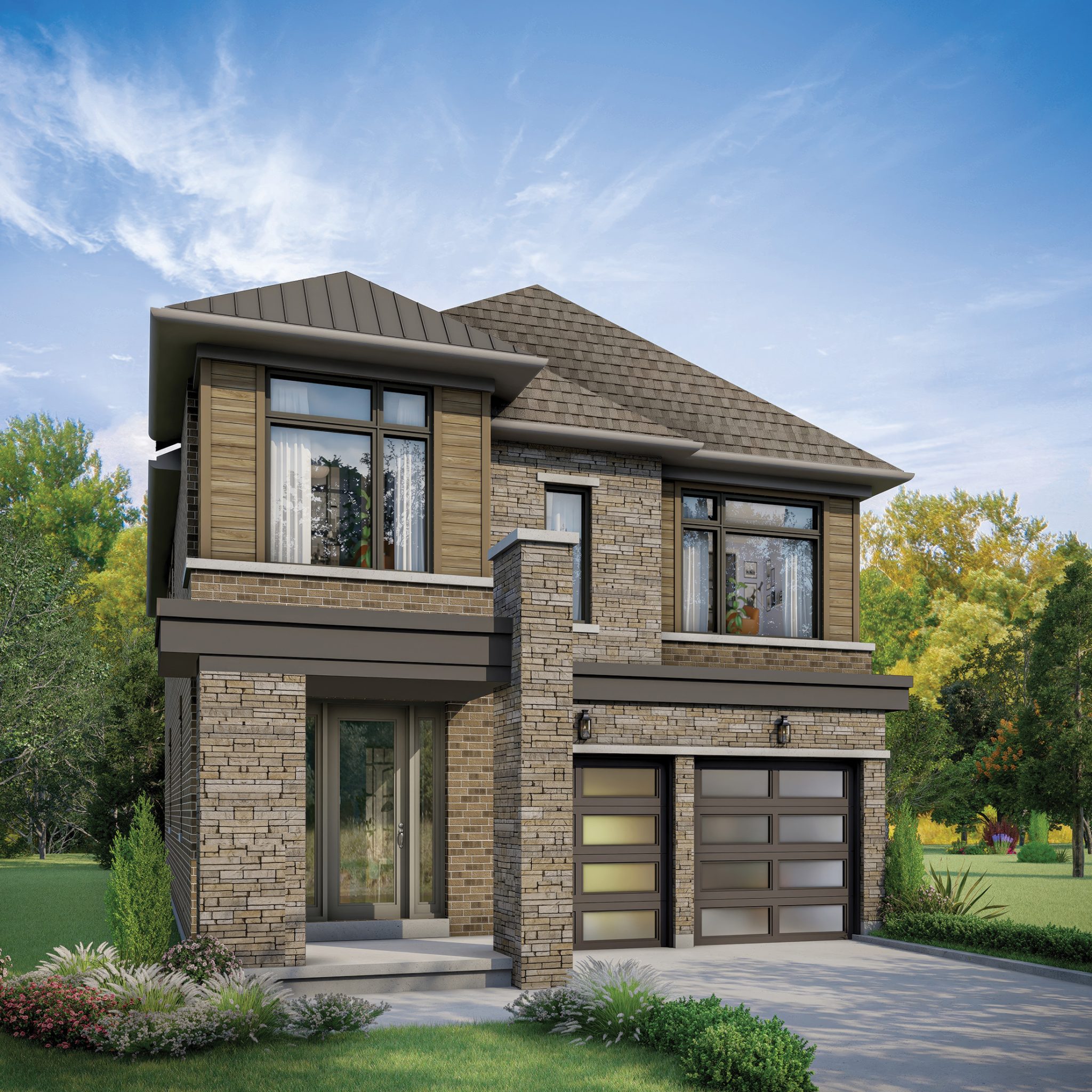 Brooklin Trails — rendering courtesy of Sorbara Group